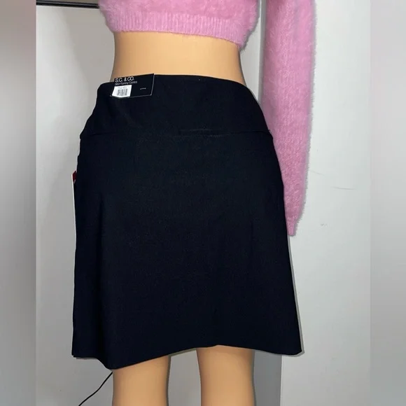 NWT Black Skort with Pocket. Short Spandex size M (2) - Picture 5 of 10